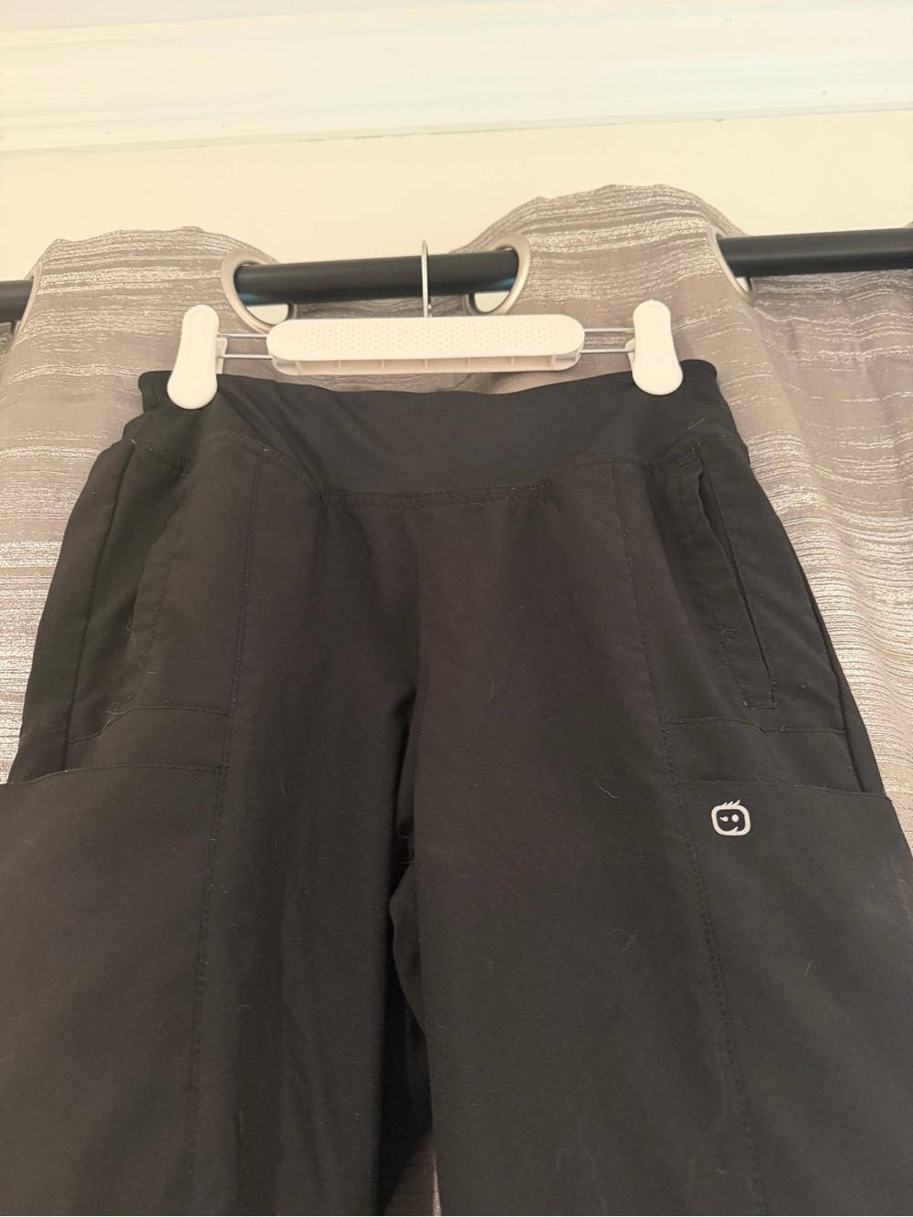 WonderWink Black Utility Jogger Pants - Picture 5 of 7